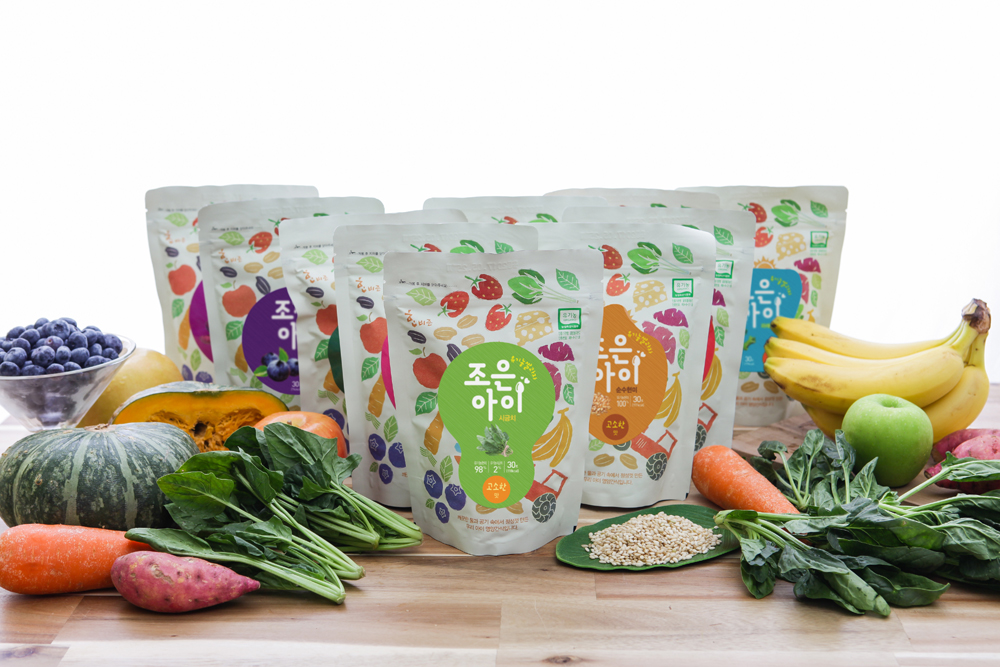 조은아이 유기농 쌀과자 제품사진